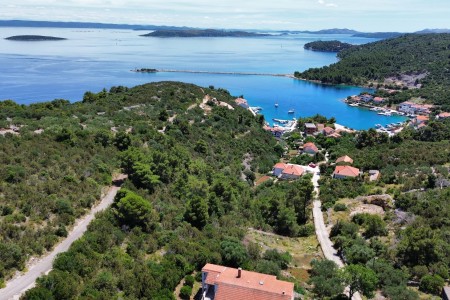 Dugi otok, Zaglav - građevinsko zemljište s pogledom na more, 603 m2