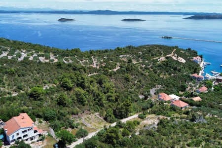 Dugi otok, Zaglav - građevinsko zemljište s pogledom na more, 726 m2