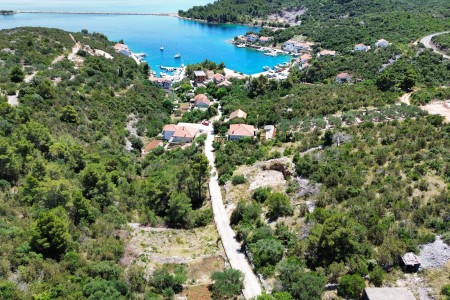 Dugi otok, Zaglav - građevinsko zemljište s pogledom na more, 563 m2