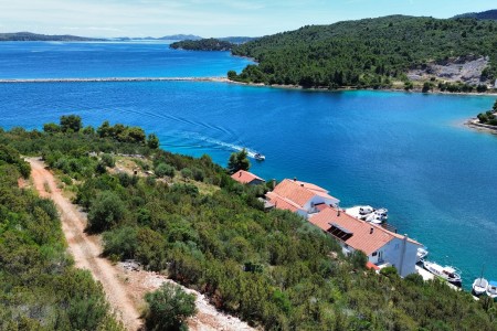 Dugi otok, Zaglav - građevinsko zemljište s otvorenim pogledom na more, 505 m2