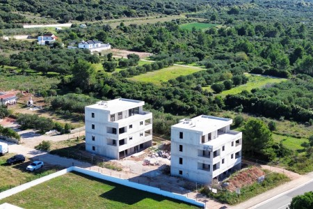 Sv. Petar na Moru - novi trosoban apartman s pogledom na more, 101,14 m2