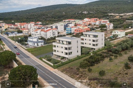 Sv. Petar na Moru -  novi dvosoban apartman s pogledom na more, 65,20 m2