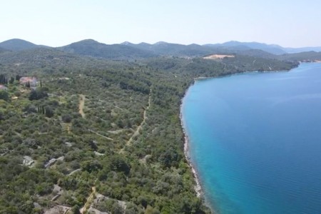 Dugi otok, Zaglav - građevinsko zemljište s otvorenim pogledom na more, 665 m2