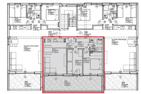 Privlaka – dvosoban apartman 75 m2 s pogledom na more, novogradnja